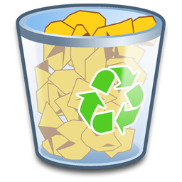 System Recycle Bin Full Vector Icons free download in SVG, PNG Format